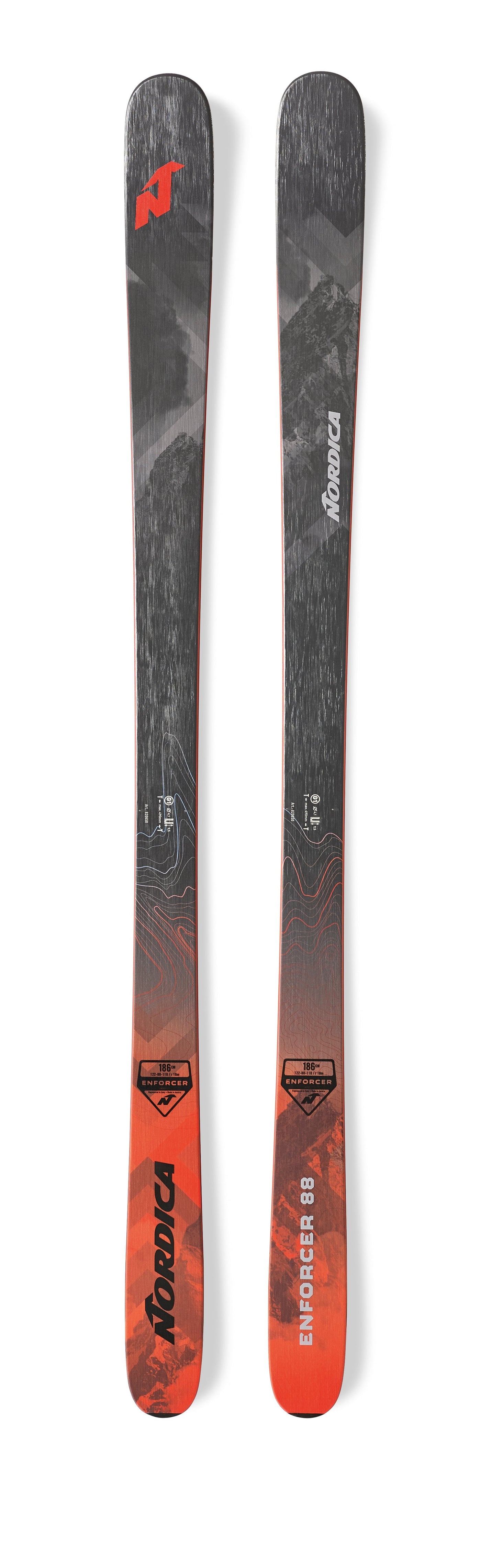 2021 Nordica Enforcer 88 snow skis