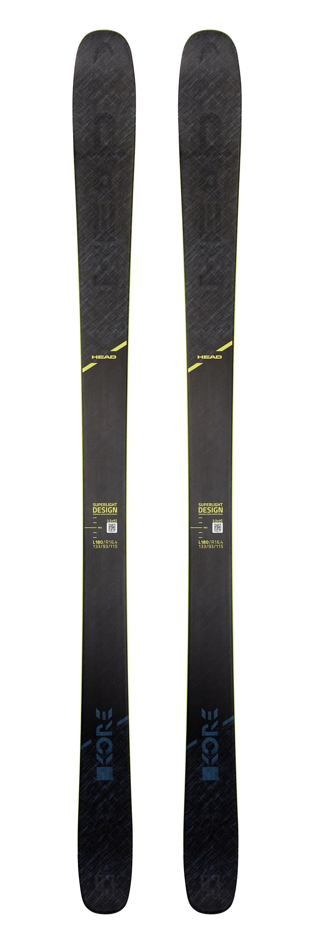 2020 Head Kore 93 snow skis